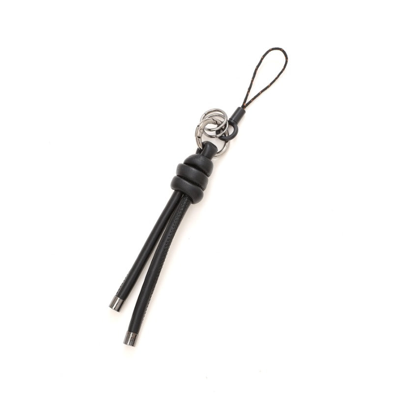 Wholesale DIY Handmade Creative Pendant Design, Woven Leather Rope Keychains